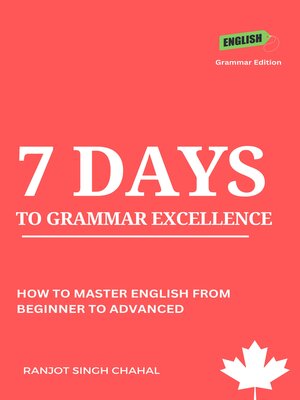 cover image of 7 Days to Grammar Excellence